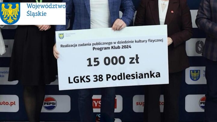 NASZ KLUB OTRZYMAŁ WSPARCIE
