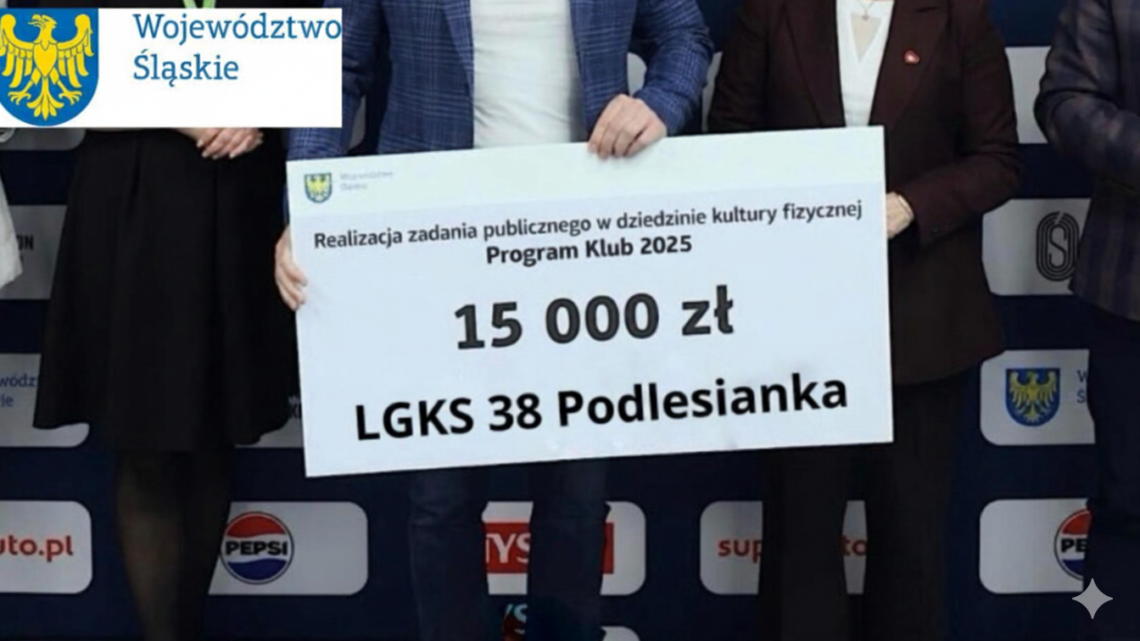 NASZ KLUB OTRZYMAŁ WSPARCIE!