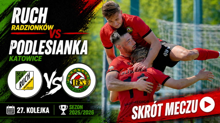 SKRÓT MECZU: RADZIONKÓW – PODLESIANKA